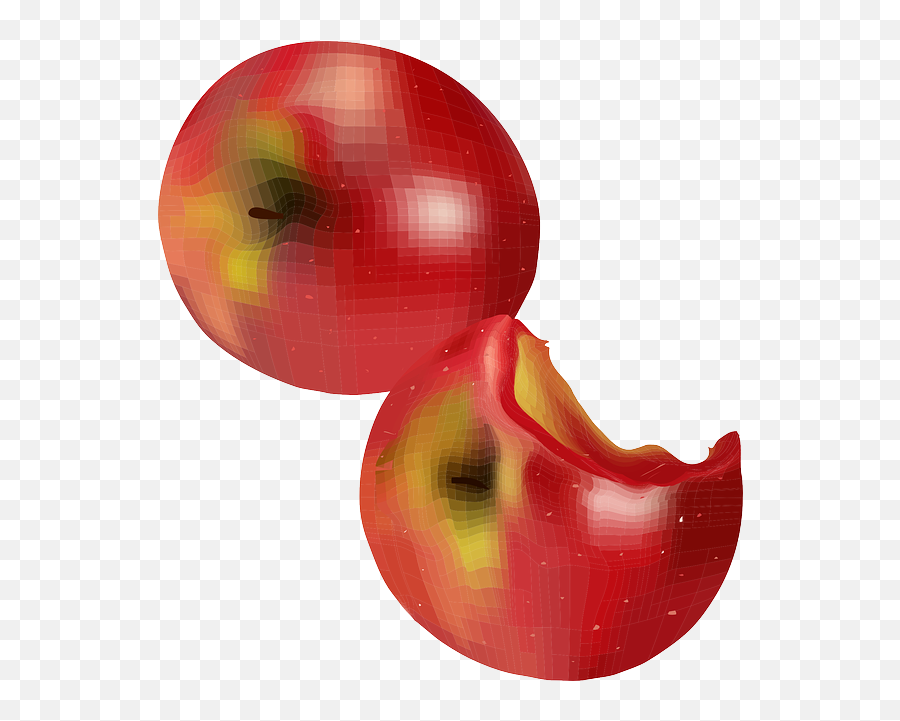 Fruit Apples Bite Delicious Chew Apple - Apple Vector Emoji,Bitten Apple Png