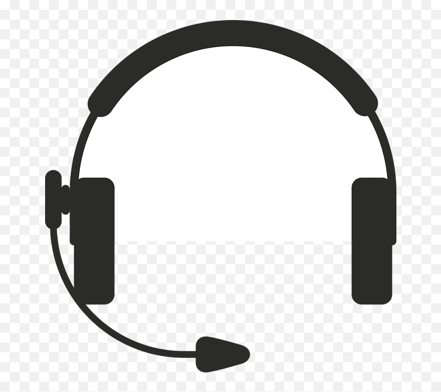 Call Center Centre Headphones - Free Vector Graphic On Pixabay Emoji,Head Phones Png