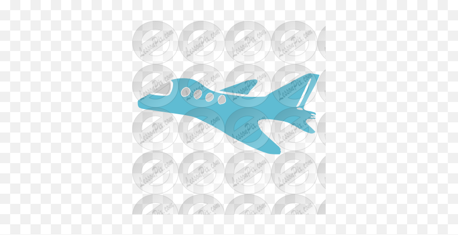 Jet Stencil For Classroom Therapy Use - Great Jet Clipart Aircraft Emoji,Jet Clipart