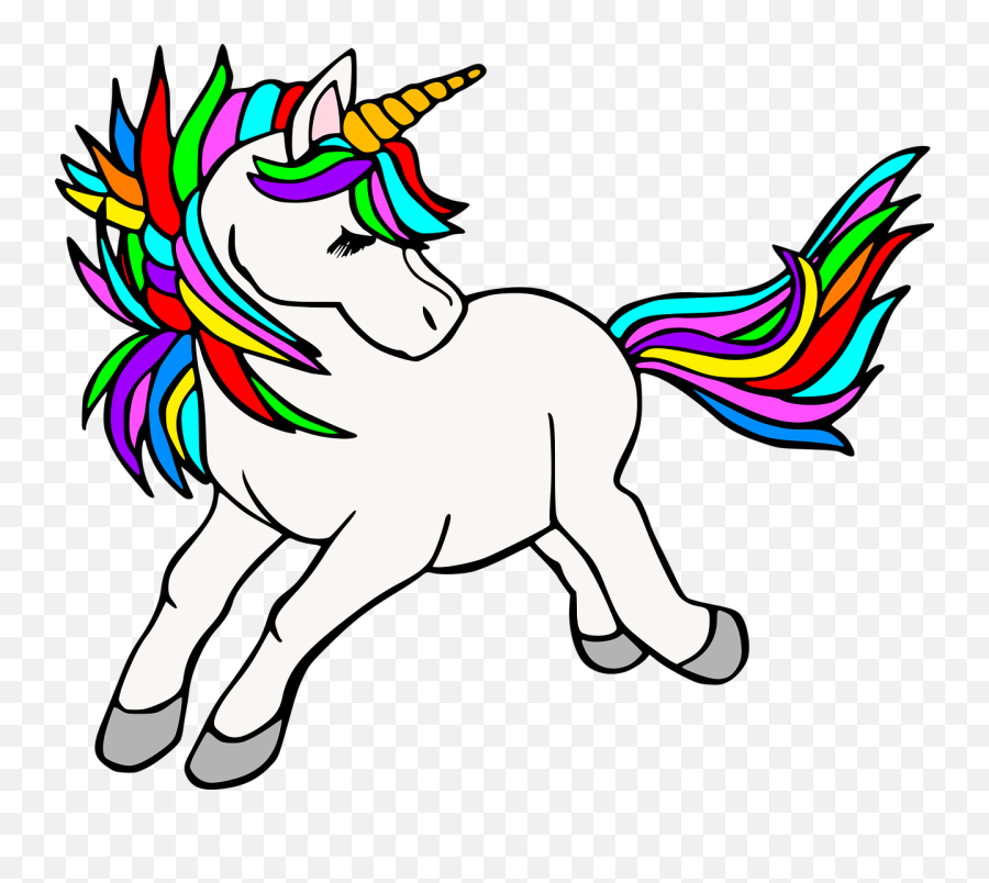 100 Unicorn Vector - Pixabay Pixabay Unicorn Icon Emoji,Unicorn Clipart Black And White