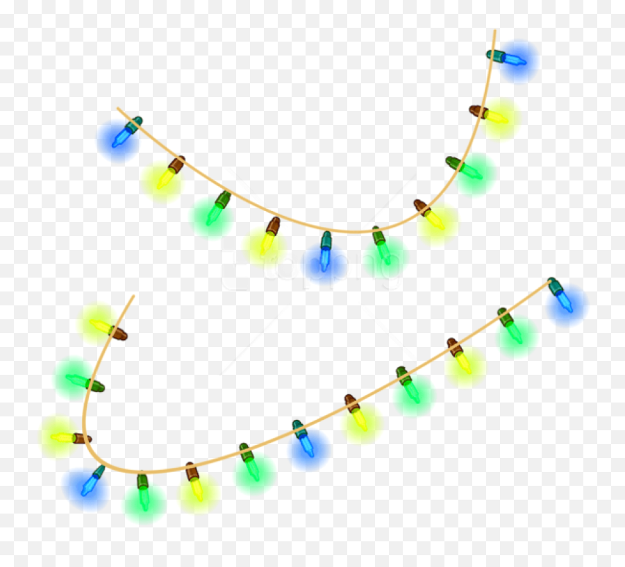 Free Png Transparent Christmas Lightspicture Png - Transparent Christmas Necklace Png Emoji,Free Christmas Clipart
