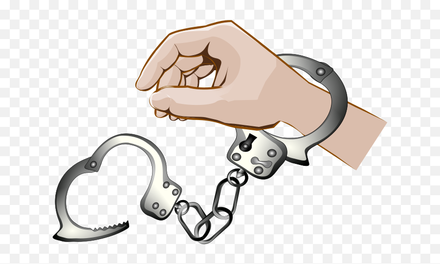 Openclipart - Language Emoji,Handcuffs Clipart