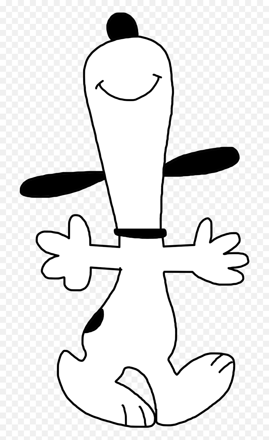 Free Snoopy Clipart Black And White Download Free Clip Art - Snoopy Dance Gif Png Emoji,Snoopy Clipart