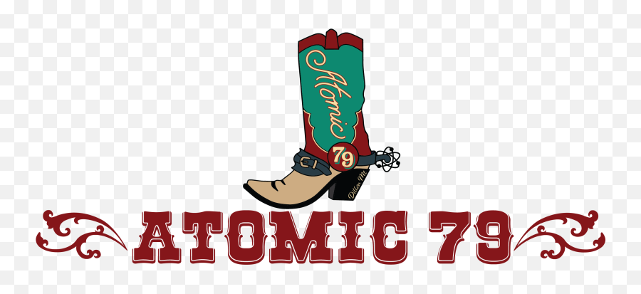 Atomic 79 Boots And Western Gear - Language Emoji,Atomic Logo