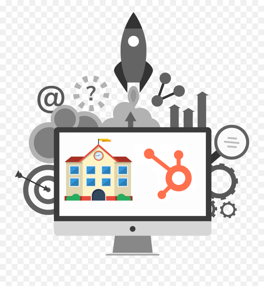 Hubspot For Education - Vector Seo Icon Png Emoji,Hubspot Logo Png