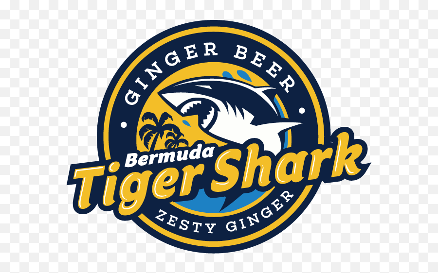Bermuda Tiger Shark - Tiger Shark Logo Emoji,Shark Logo