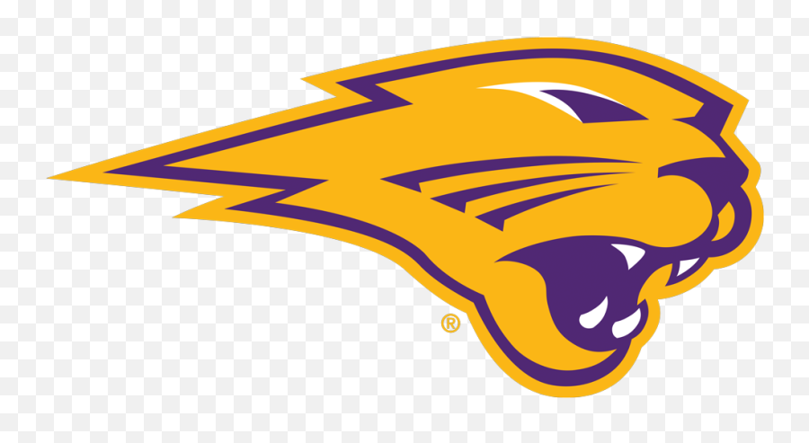 Northern Iowa Panthers - Panthers Single Layer Dimensional Emoji,Florida Panther Logo