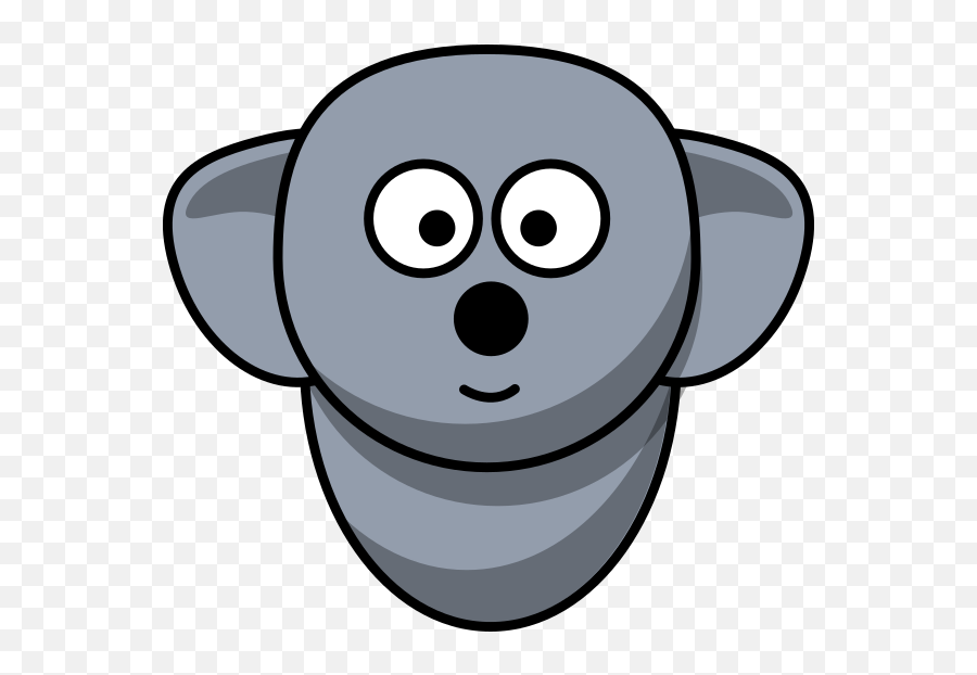 Koala Png - Sad Elephant Cartoon Emoji,Elephant Clipart