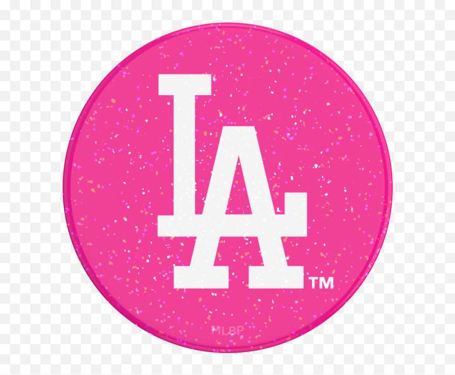 Popsockets Glitter Los Angeles Dodgers - Angeles Dodgers Emoji,Dodgers Logo