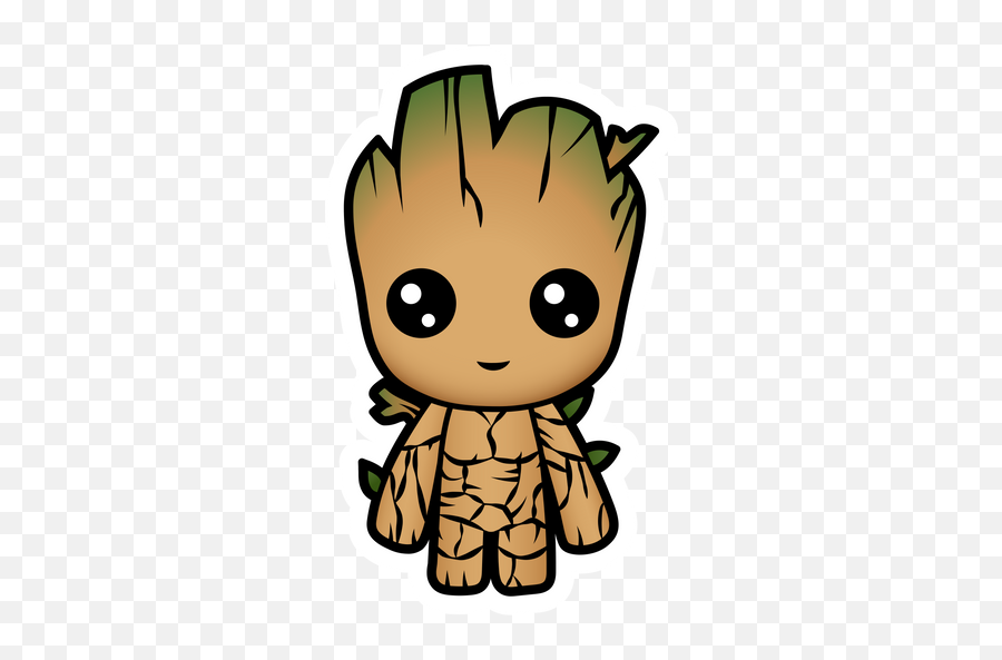 Great Groot Iamgroot Cute Kawaii Kawaiigroot Freetoedit - Am Emoji,Cute Yoda Clipart