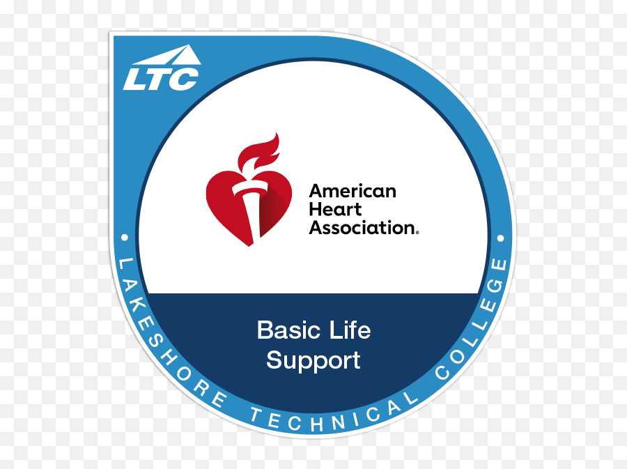 American Heart Association Basic Life - Vertical Emoji,American Heart Association Logo