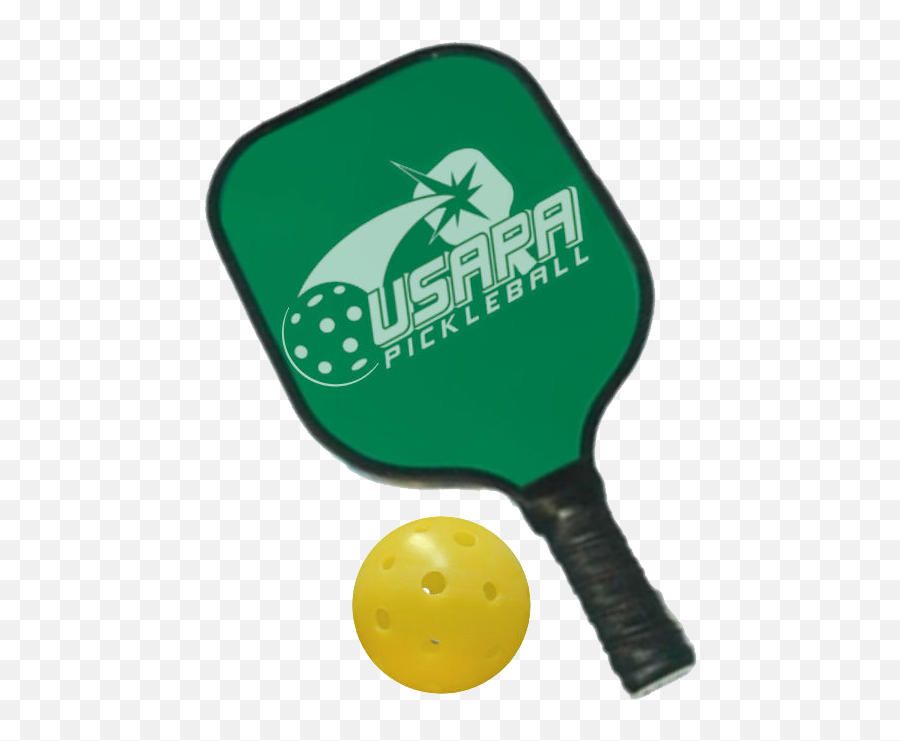 Local Pickleball Instructor Introduces - Pickleball Ball And Paddle Emoji,Pickleball Clipart