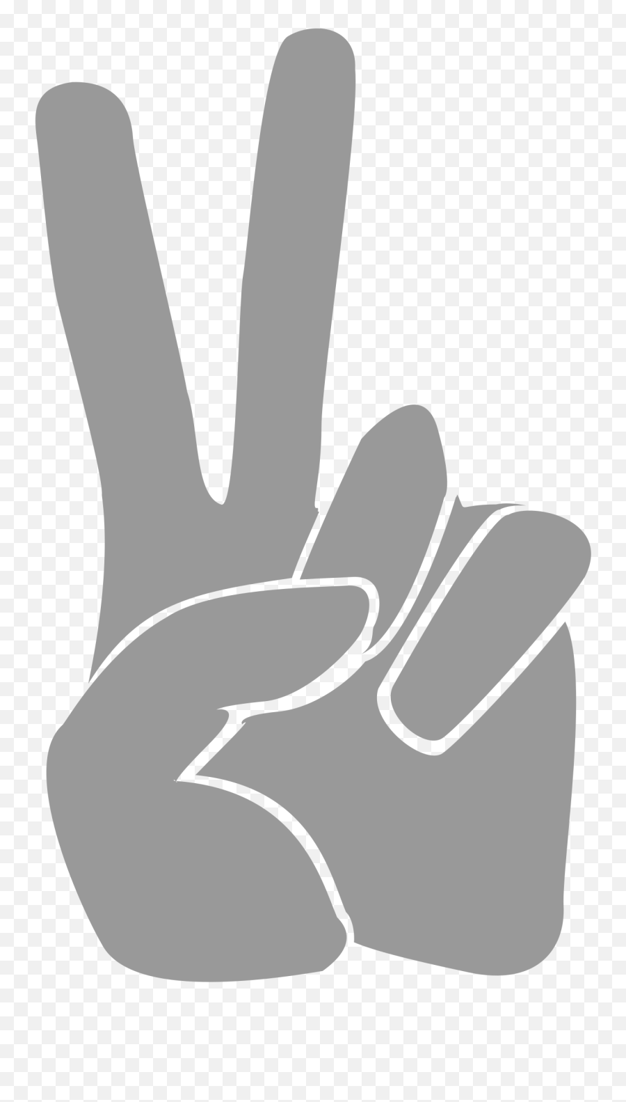 Peace Fingers Png - Victory Cliparts Emoji,Finger Clipart