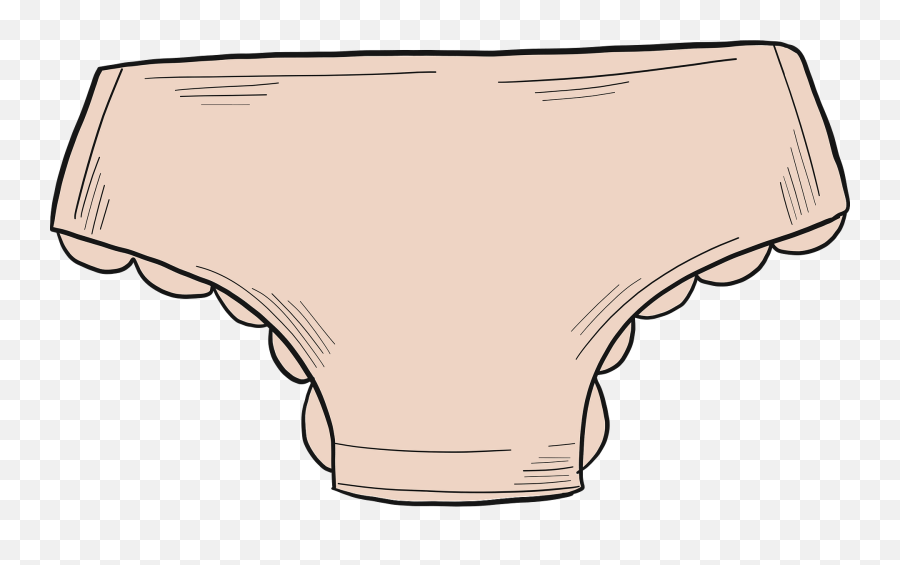 Panties Clipart - Solid Emoji,Underwear Clipart