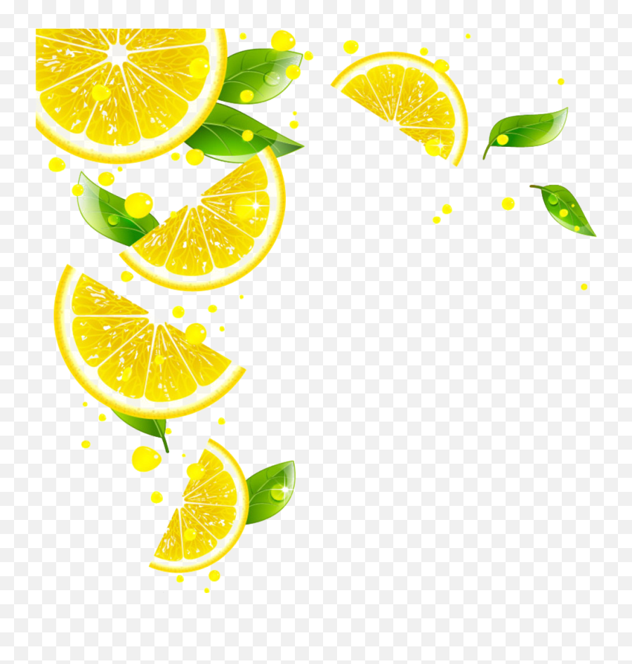 Lemon Vector - Transparent Background Lemons Clip Art Emoji,Lemon Clipart