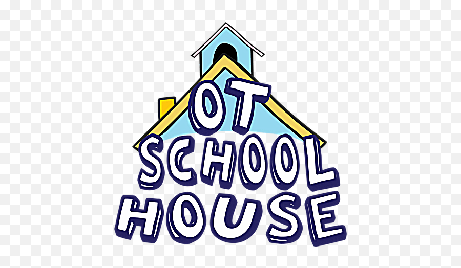 Ot School House School - Based Ot United States Language Emoji,Stitcher Logo