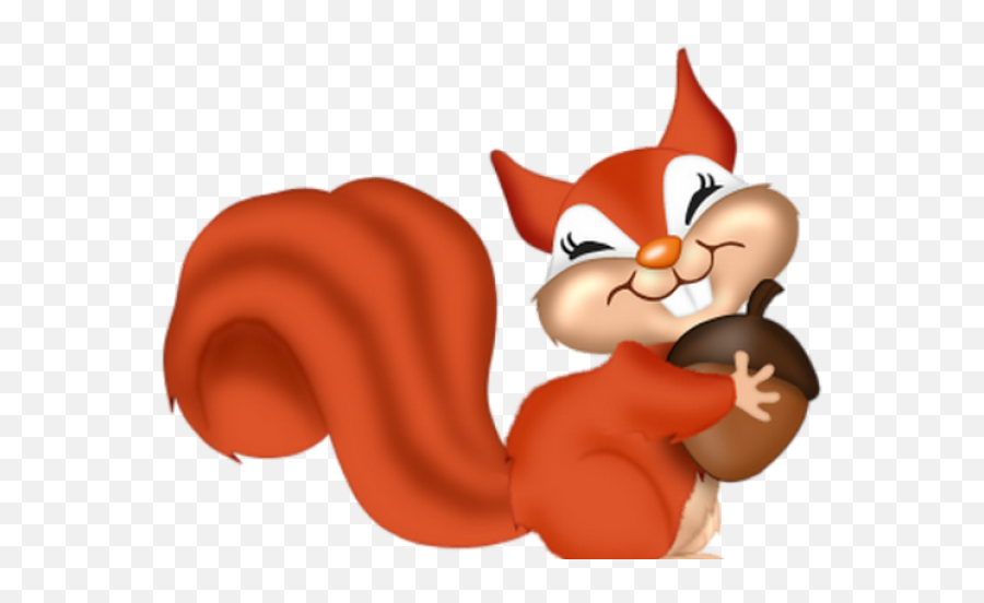 Squirrel Clipart Forrest Animal - Png Animal Figure Emoji,Squirrel Clipart