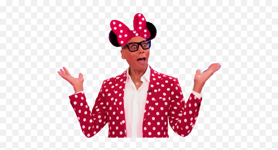 Minnie Mouse Red - Drag Queen Costume Minnie Png Download Comedy Emoji,Minnie Png