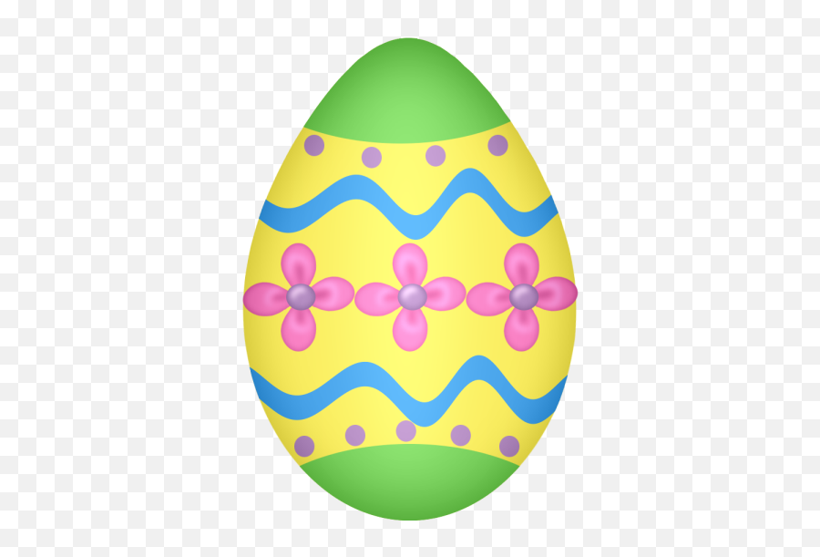 Free Clipart Of Easter Eggs Bunny Image - Easter Egg Clip Art Emoji,Easter Clipart