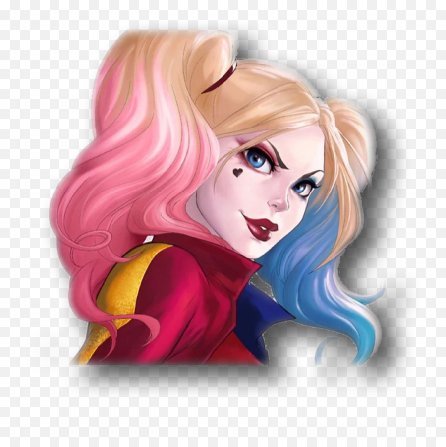Download Pin By Kimberl Y On Clip Art - Harley Quinn Blue Clip Art Harley Quinn Logo Emoji,Harley Quinn Logo