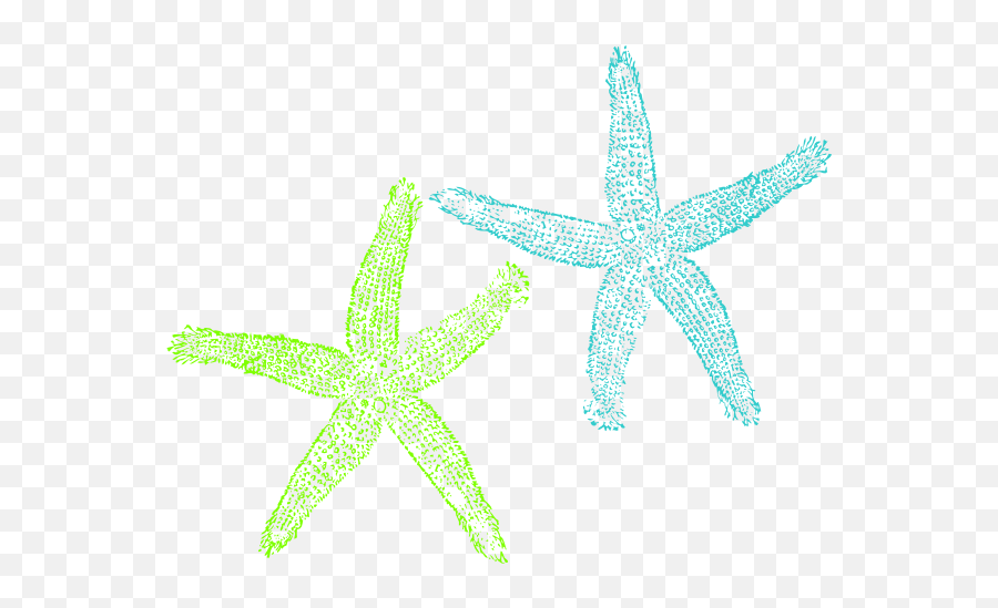 Turquoise And Lime Green Starfish Clip Art At Clkercom Emoji,Altar Clipart