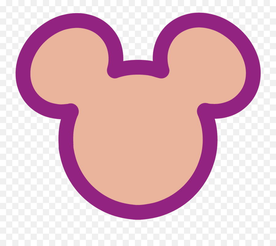 Mickey And Minnie Together Emoji,Minnie Mouse Face Png