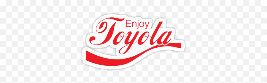 Enjoy Toyota Jdm Shirt By Mikekunak Toyotaclassiccars Jdm - Enjoy Toyota Sticker Emoji,Toyota Logo Png