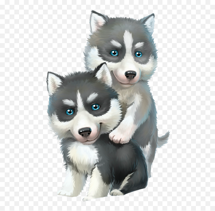 Puppy Wallpaper Cute Dogs Dogs - Cute Siberian Husky Puppy Clipart Emoji,Husky Clipart