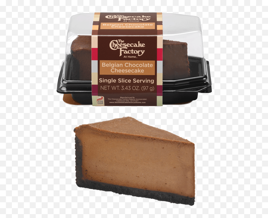 Belgian Chocolate Cheesecake Single Slice - Cheesecake Factory Emoji,Cheesecake Factory Logo