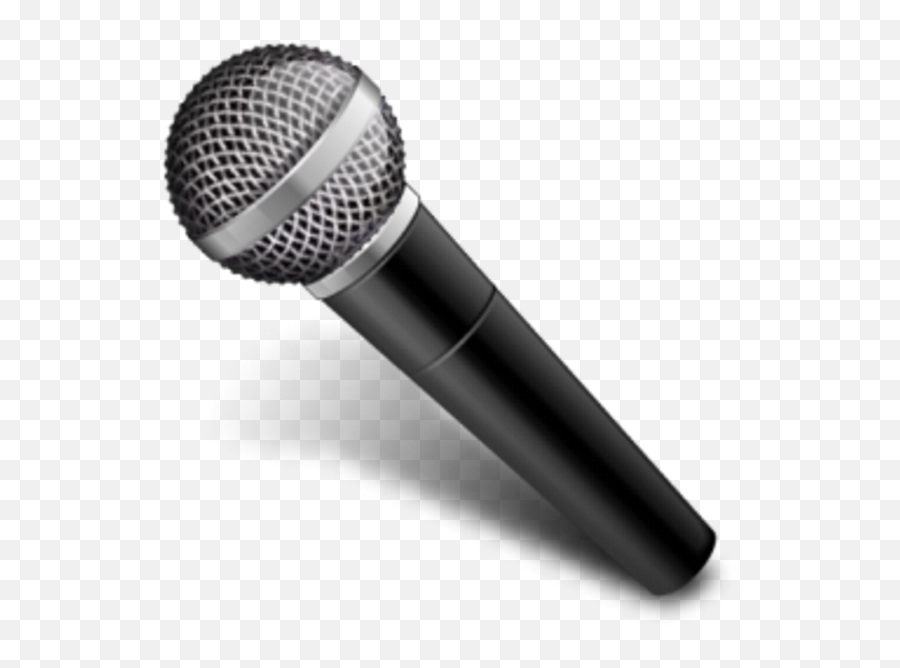 Free Clip Art - Transparent Background Microphone Cartoon Emoji,Microphone Clipart