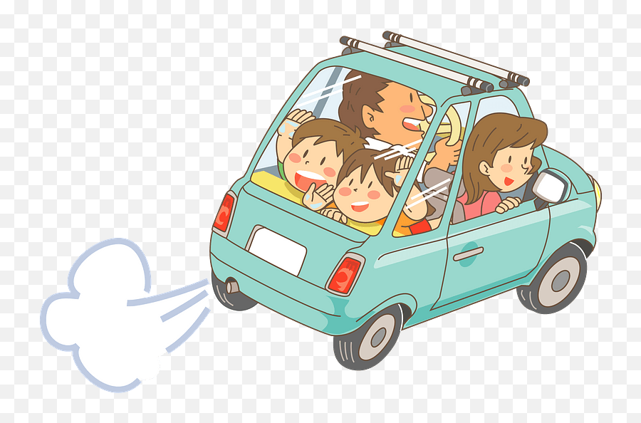 Driving - Road Trip Clipart Emoji,Road Trip Clipart