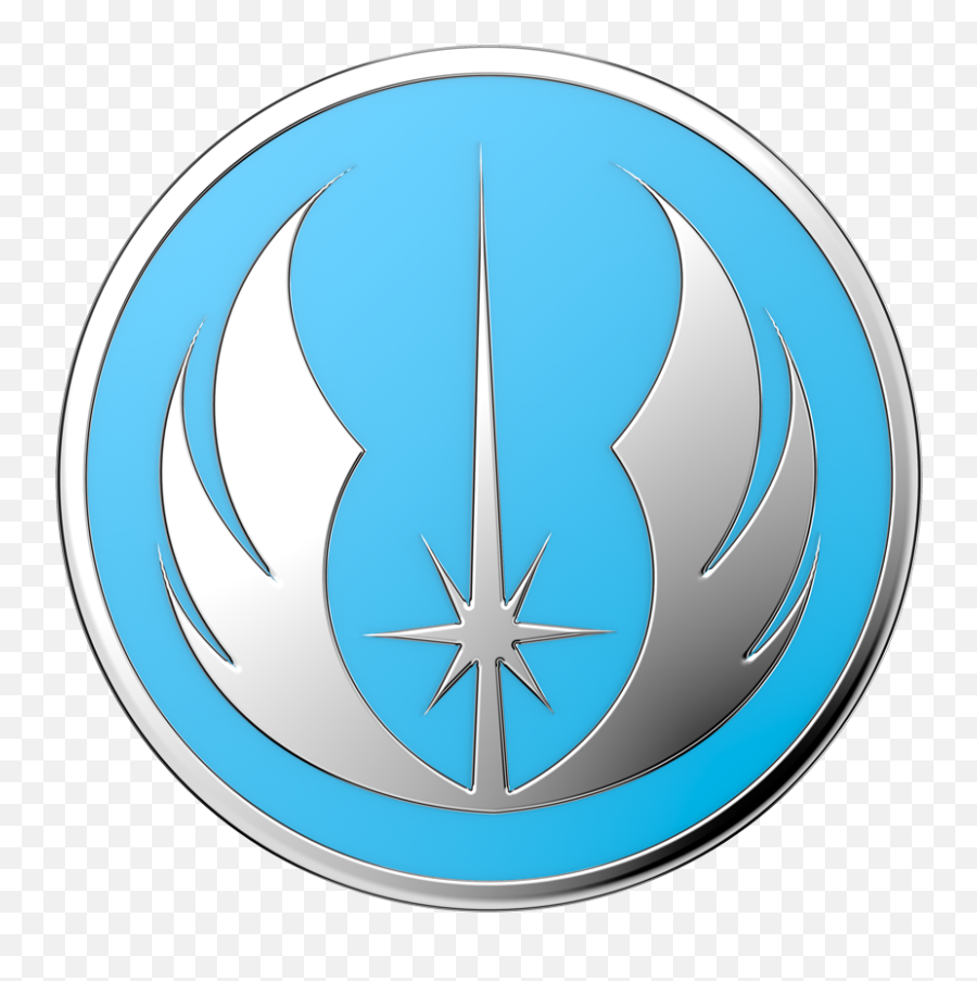 Enamel Glow - Star Wars Popsocket Jedi Emoji,Jedi Order Logo