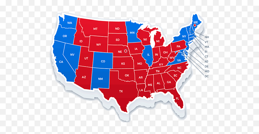 Blue Wave Kymedicalmarijuana - Red States Blue States Emoji,Blue Wave Png