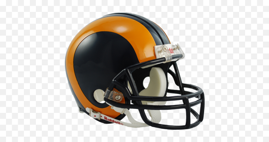 St Louis Rams Vsr4 Mini Throwback - Rams Throwback Helmet Emoji,St Louis Rams Logo
