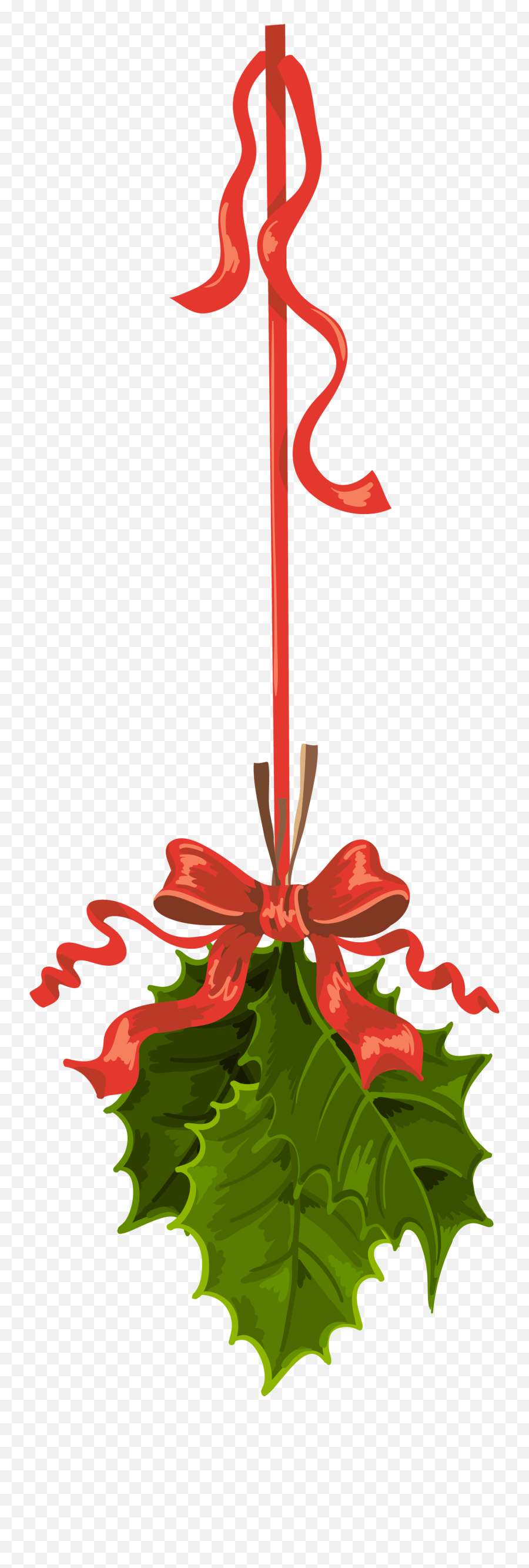 Mistletoe Clipart Clear Background - Christmas Background With Mistletoe Anime Emoji,Mistletoe Clipart