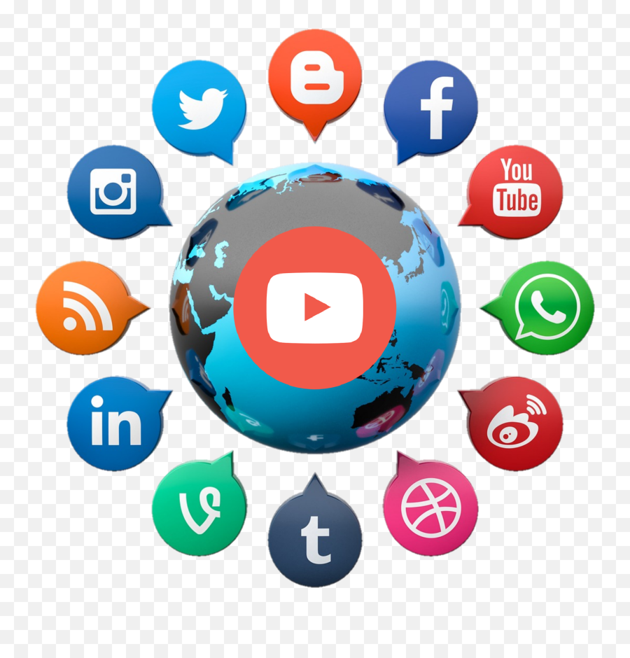 Social Media Png Download - Clipart Social Media Transparent Background Emoji,Social Media Png