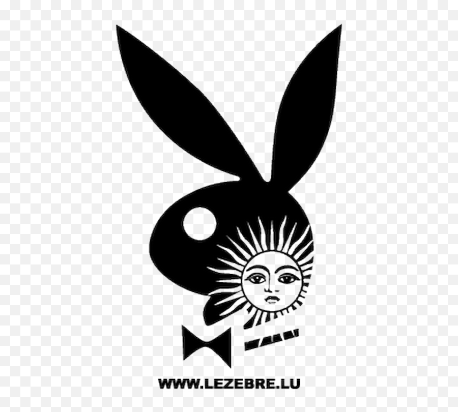 Argentine Playboy Bunny Sticker - Playboy Bunny Poster Emoji,Playboy Logo