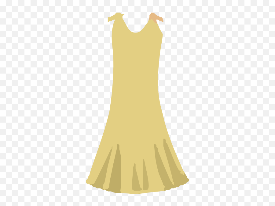 Dress Clipart The Cliparts 2 - Beige Dress Clipart Emoji,Dress Clipart