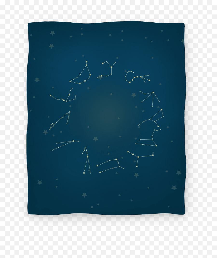 Zodiac Constellation Blankets - Dot Emoji,Constellations Png