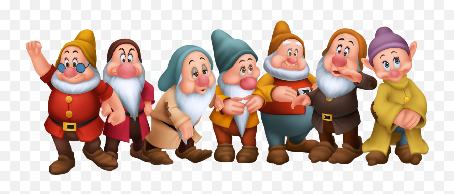Disney Snow White And The Seven Dwarfs - Snow White Seven Dwarfs Png Emoji,White Png