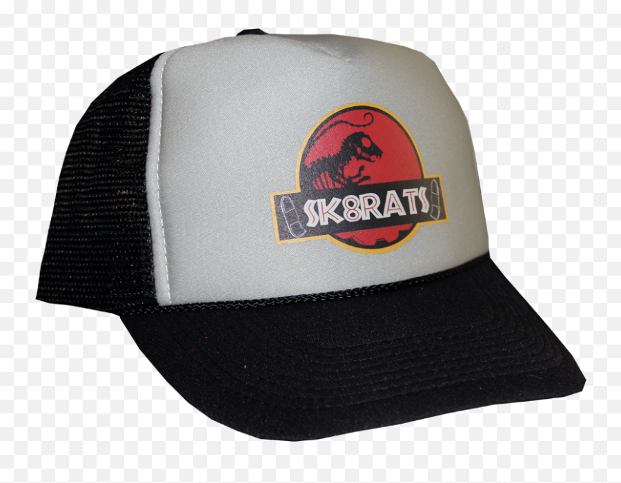Sk8rats Jurassic Park Trucker Hat Sk8rats Emoji,Link Hat Png