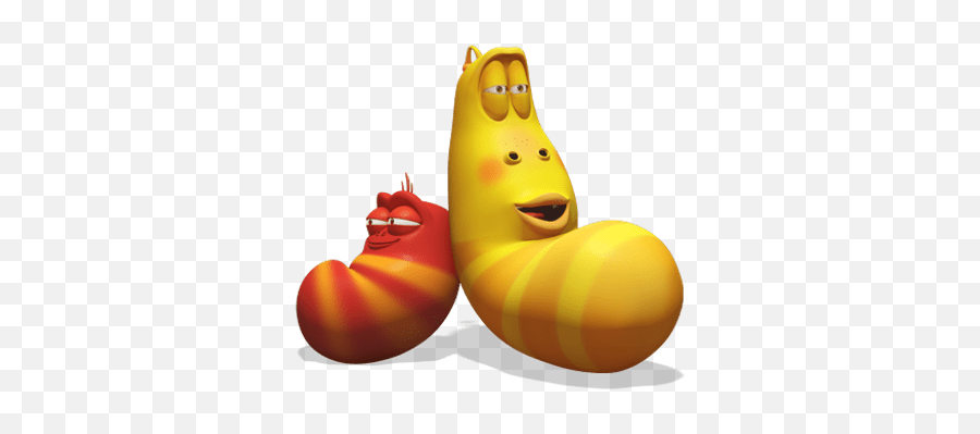 Larva Red And Yellow Looking Disappointed Transparent Png Emoji,Disappointed Clipart