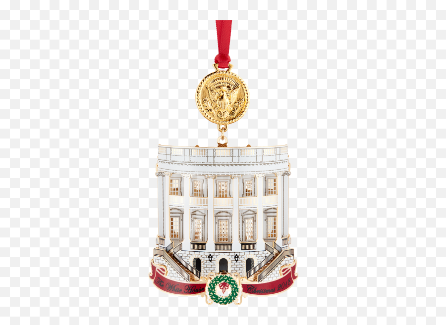 Official 2018 White House Ornament - White House Historical Emoji,White House Transparent