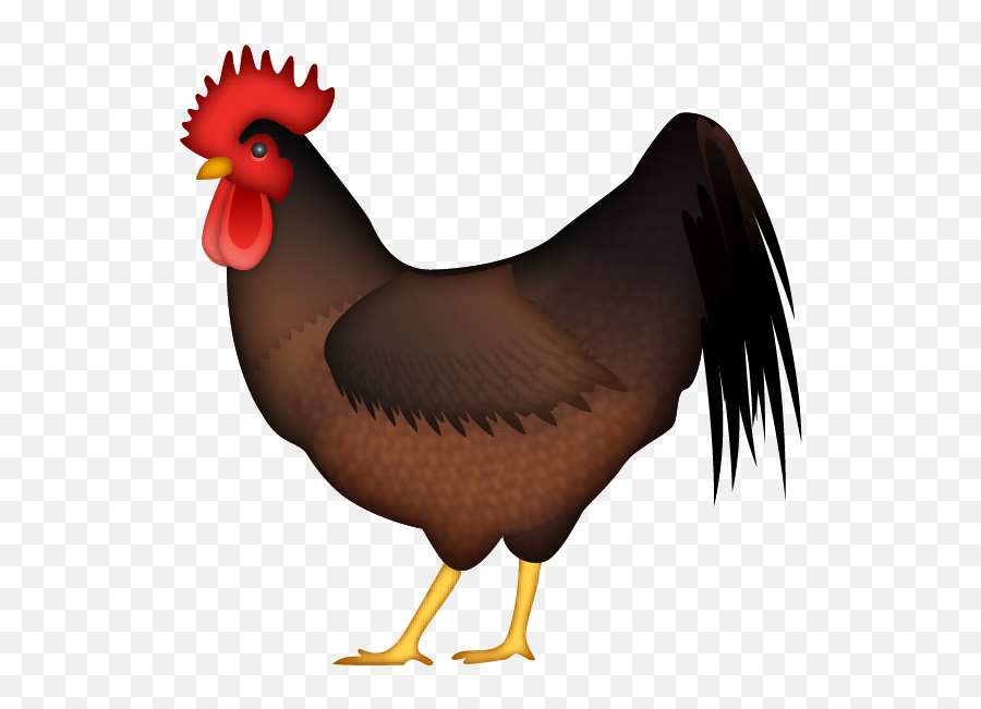 Emoji Round 2 Little Jary - Rooster Emoji Iphone Full Size,Chicken Emoji Png
