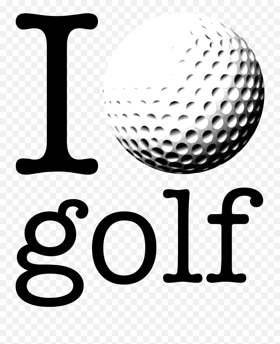 Golf Ball Clipart Png - Transparent Golf Clipart Black And White Emoji,Golf Ball Clipart