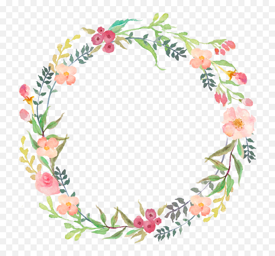 Bullet Clipart Flower Clipart Vector - Transparent Background Flower Wreath Clipart Emoji,Flower Clipart