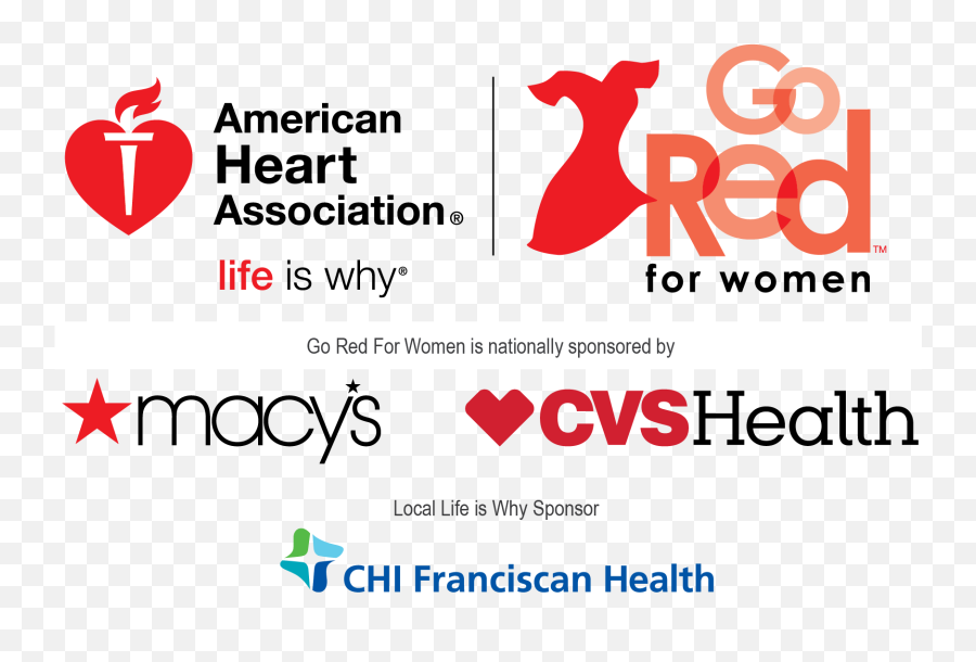 American Heart Association Logo - Go Red For Women Emoji,American Heart Association Logo