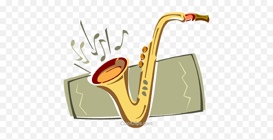 Saxophone Royalty Free Vector Clip Art - Instrumentalist Emoji,Saxophone Clipart