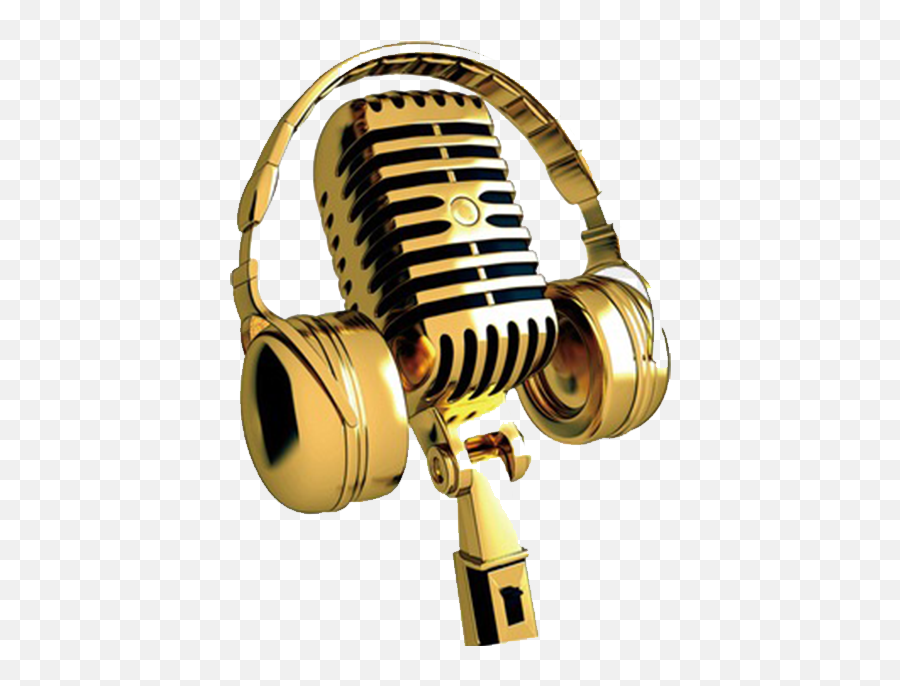 Download Singing - Golden Microphone Png Png Image With No Golden Microphone Png Emoji,Microphone Png