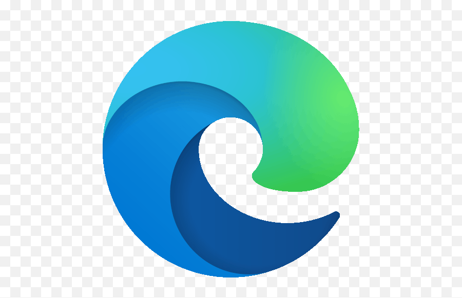 Microsoft Edge - Microsoft Edge Logo Emoji,Microsoft Logo